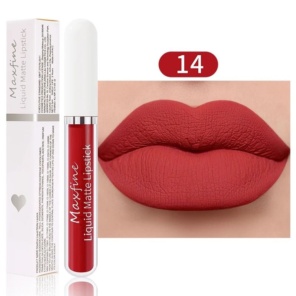 Matte Velvet Waterproof Lip Glaze 13