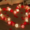 BatteryOperated Rose Flower String Lights 10