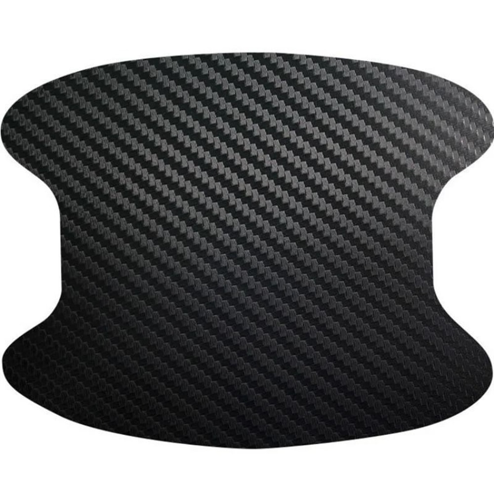 Carbon Fiber Car Door Handle Protection Stickers 5