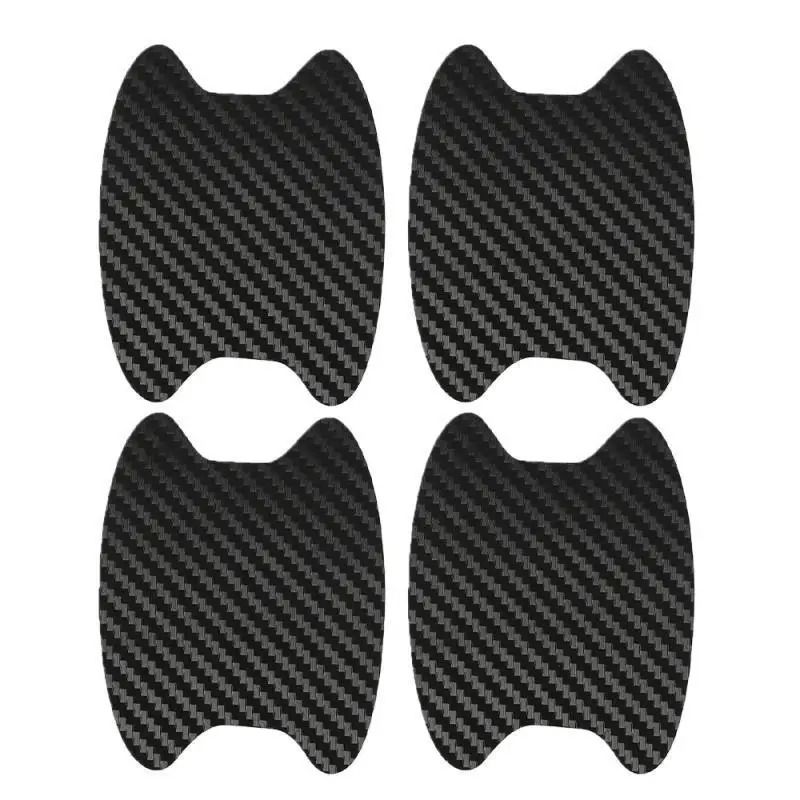 Carbon Fiber Car Door Handle Protection Stickers 7