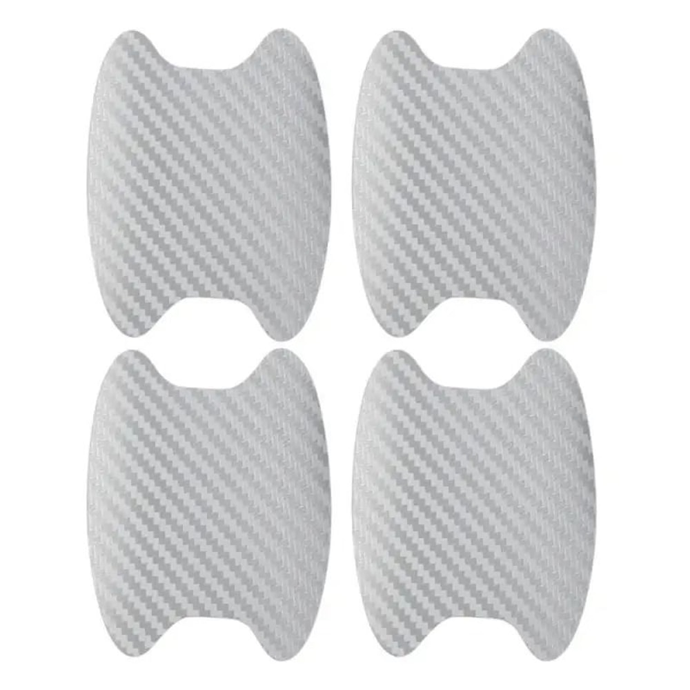 Carbon Fiber Car Door Handle Protection Stickers 8