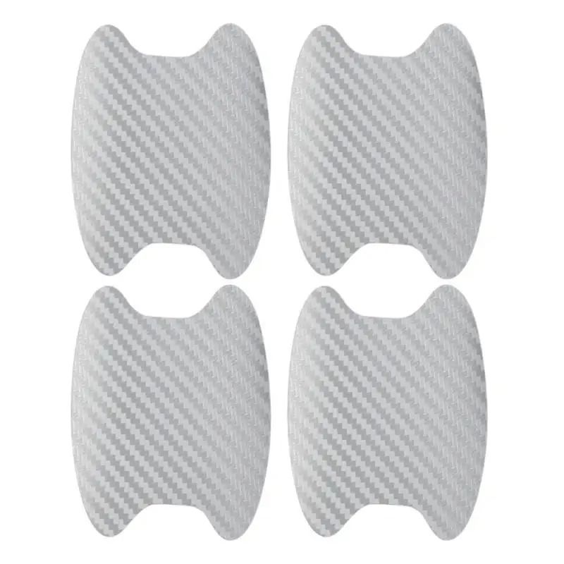 Carbon Fiber Car Door Handle Protection Stickers 8