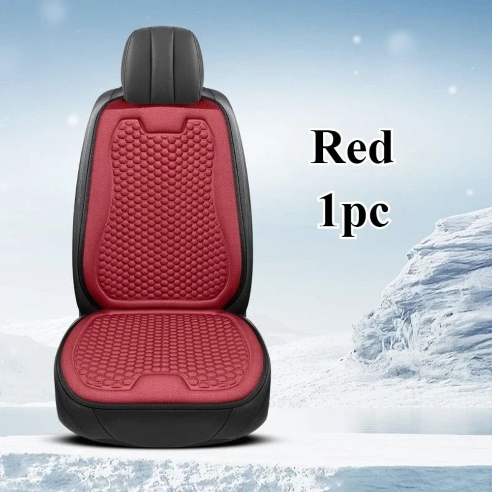 Ice Silk Car Seat Cushion With 3D Spherical Protrusions 7