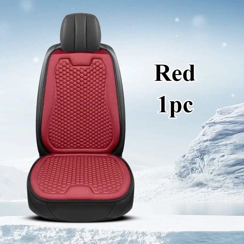 Ice Silk Car Seat Cushion With 3D Spherical Protrusions 7