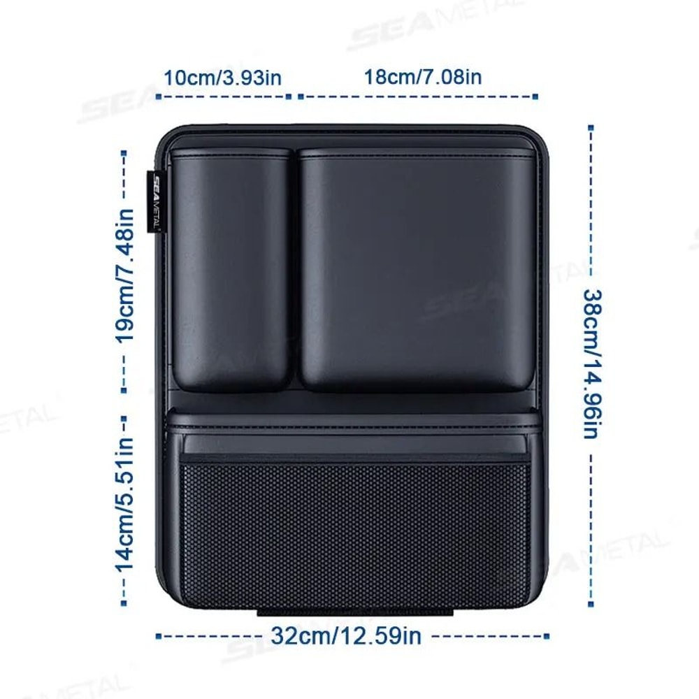 Car Trunk Leatherette Storage Bag 5