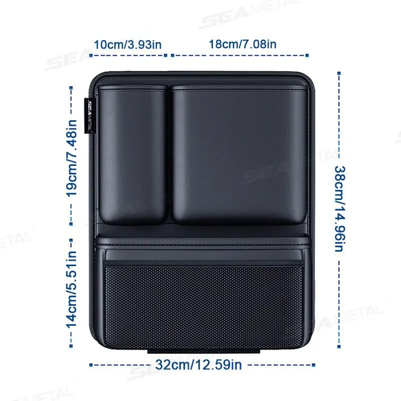 Car Trunk Leatherette Storage Bag 5