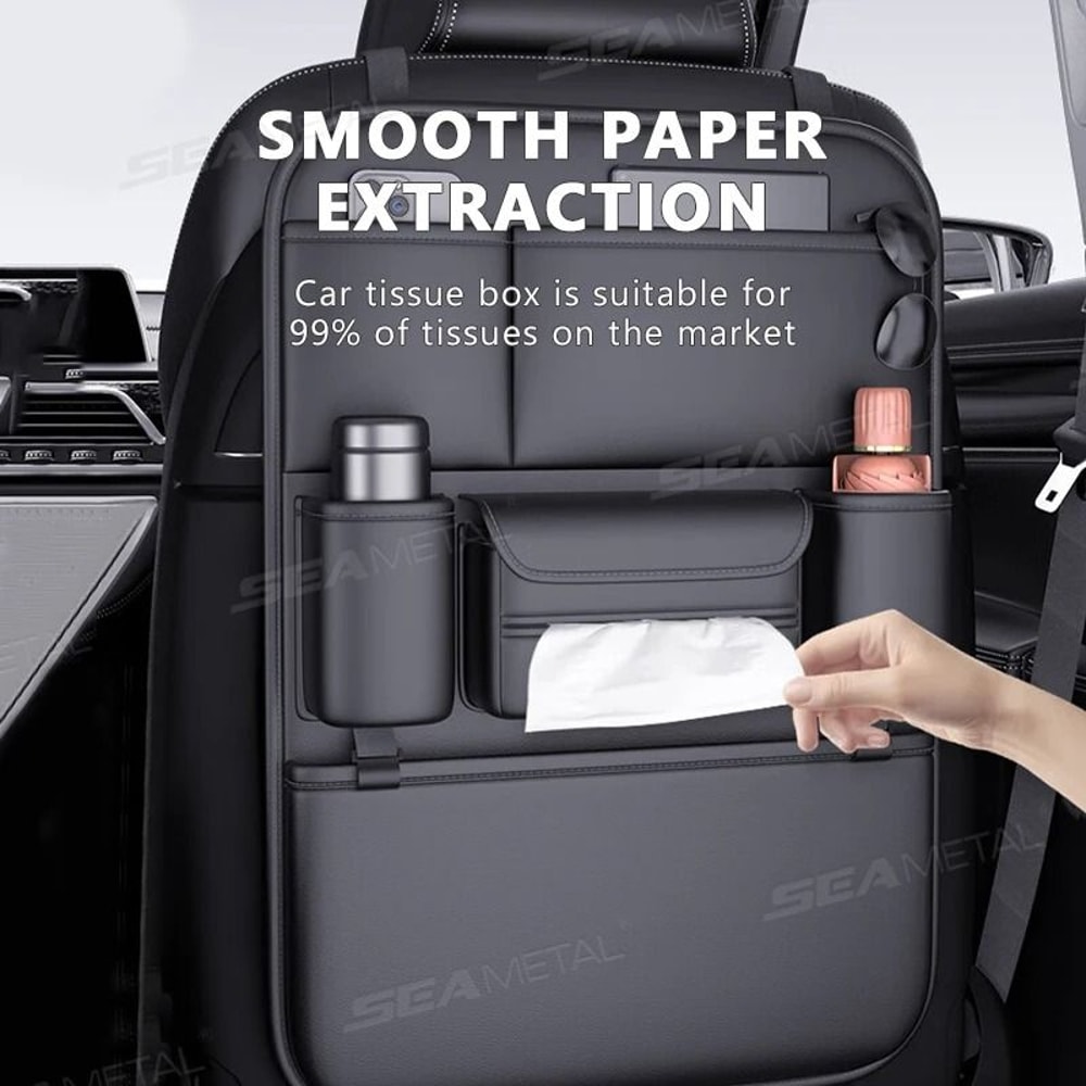 SEAMETAL 6Pocket Car Seat Back Organizer 2