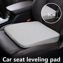 car seat heightening cushion with beveled design