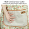 Floral Cotton Canvas Apron 1