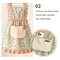 Floral Cotton Canvas Apron 4