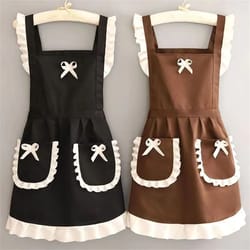 japanese style maid apron