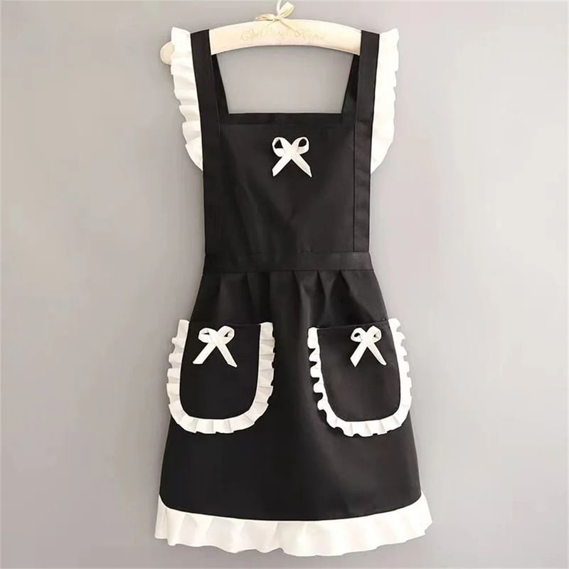 Japanese Style Maid Apron 7