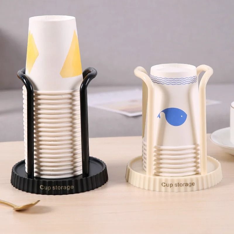 Simple Paper Cup Holder And Storage Rack 8