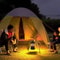 Retro Horse Lantern With Rechargeable LED MultiFunctional Outdoor Lighting 2