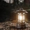 Retro Horse Lantern With Rechargeable LED MultiFunctional Outdoor Lighting 3