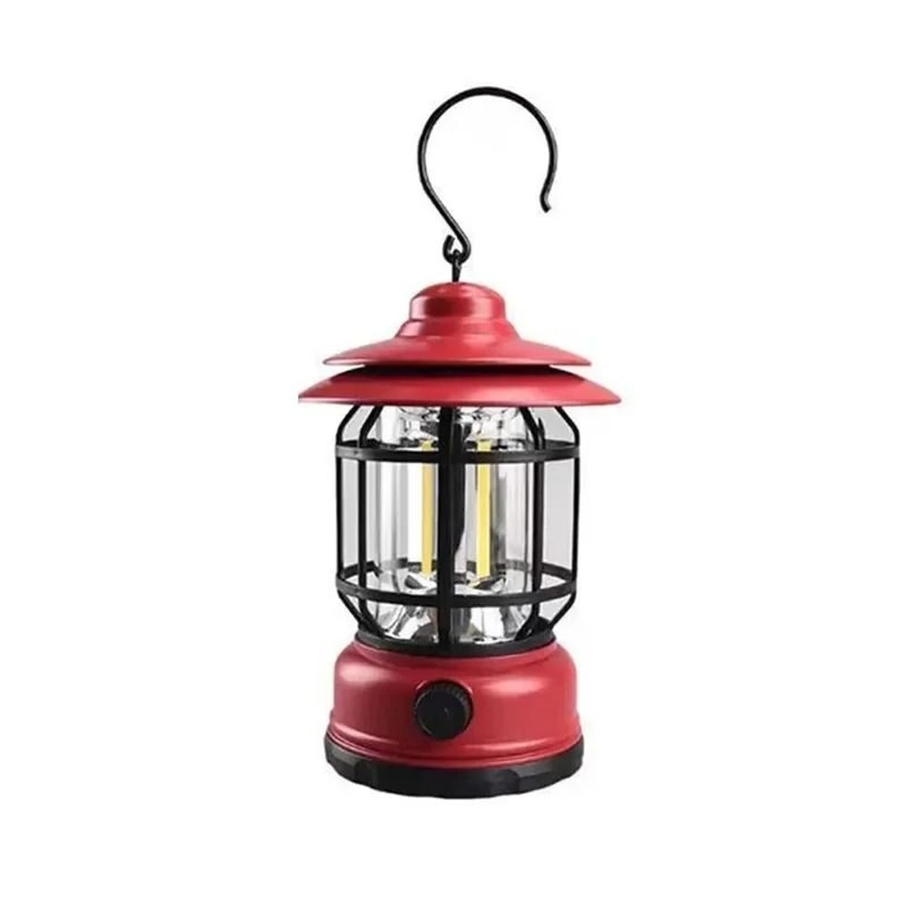 Retro Horse Lantern With Rechargeable LED MultiFunctional Outdoor Lighting 8