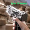 Transparent Desert Eagle Water Toy Gun With Manual Burst Performance 1