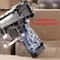 Transparent Desert Eagle Water Toy Gun With Manual Burst Performance 3