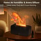 Air Aroma Humidifier Diffuser With Mini Flame LED Light 1