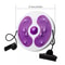 Waist Twist Disc With Foot Sole Massager And Integrated Resistance Bands 2