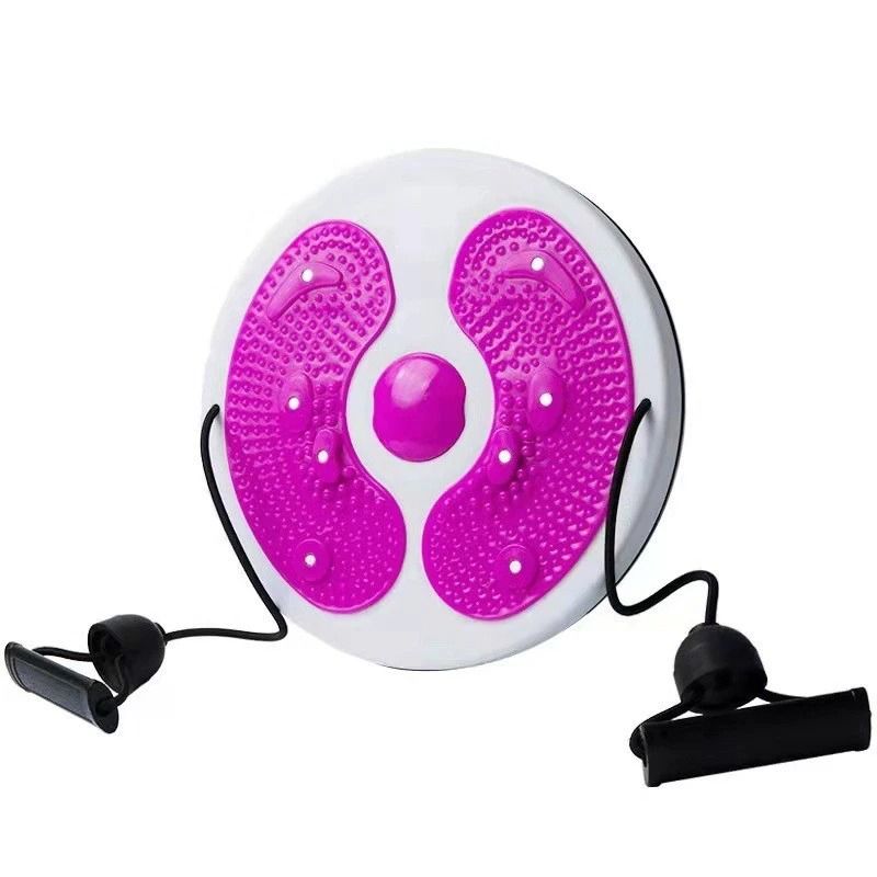 Waist Twist Disc With Foot Sole Massager And Integrated Resistance Bands 6
