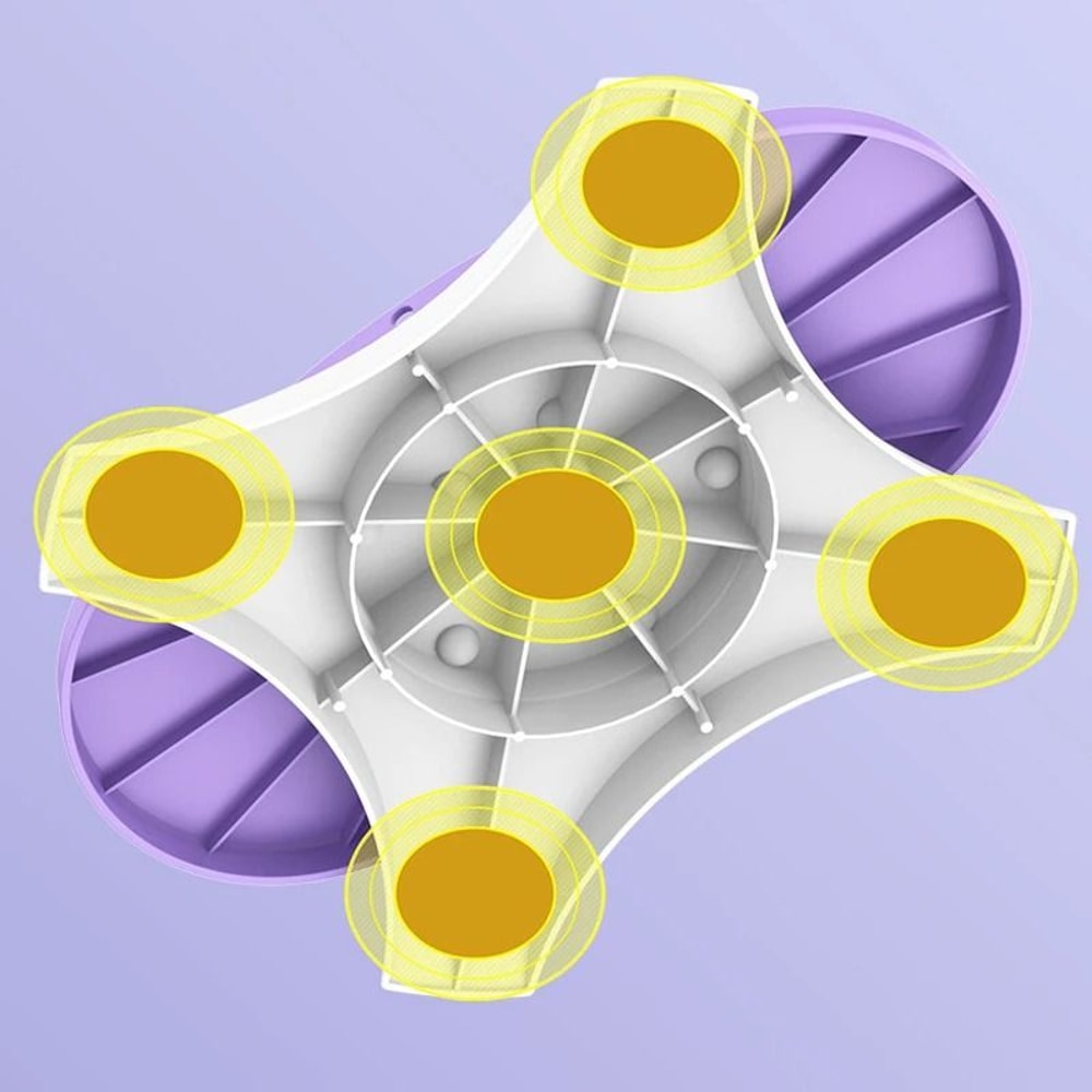 Separate Waist Twisting Exercise Machine With NonSlip Texture For Core Fitness 5