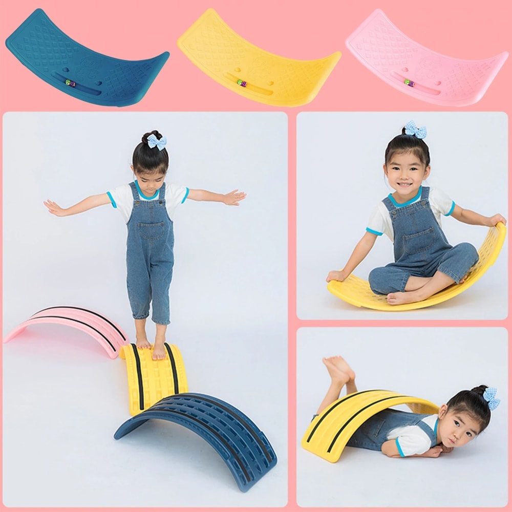 Twisting Balance Board For Kids With Multifunctional Seesaw Design 0
