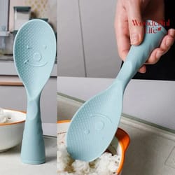 non-stick standing rice spoon paddle for perfect cooking every time