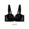 French Lace Bra For Women Big Chest Appears Small Pushup Breast Collection Anti Sagging Lingerie 6