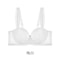 French Lace Bra For Women Big Chest Appears Small Pushup Breast Collection Anti Sagging Lingerie 8