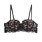 Womens 12 Cup Floral Lace Underwire Sexy HalfCup PushUp Bra 7