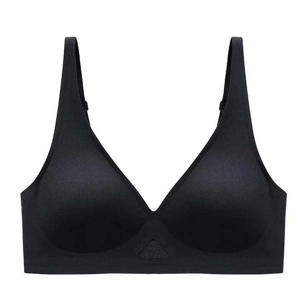 Seamless PushUp Bra With Pads UShape Back Wireless VNeck Sexy Lingerie 7