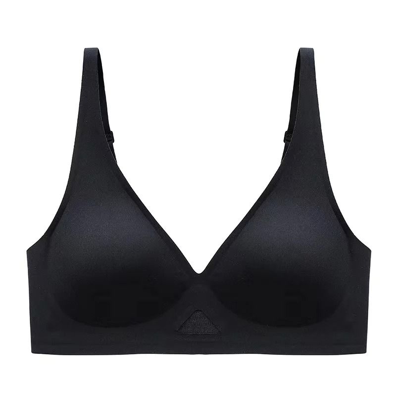 Seamless PushUp Bra With Pads UShape Back Wireless VNeck Sexy Lingerie 7