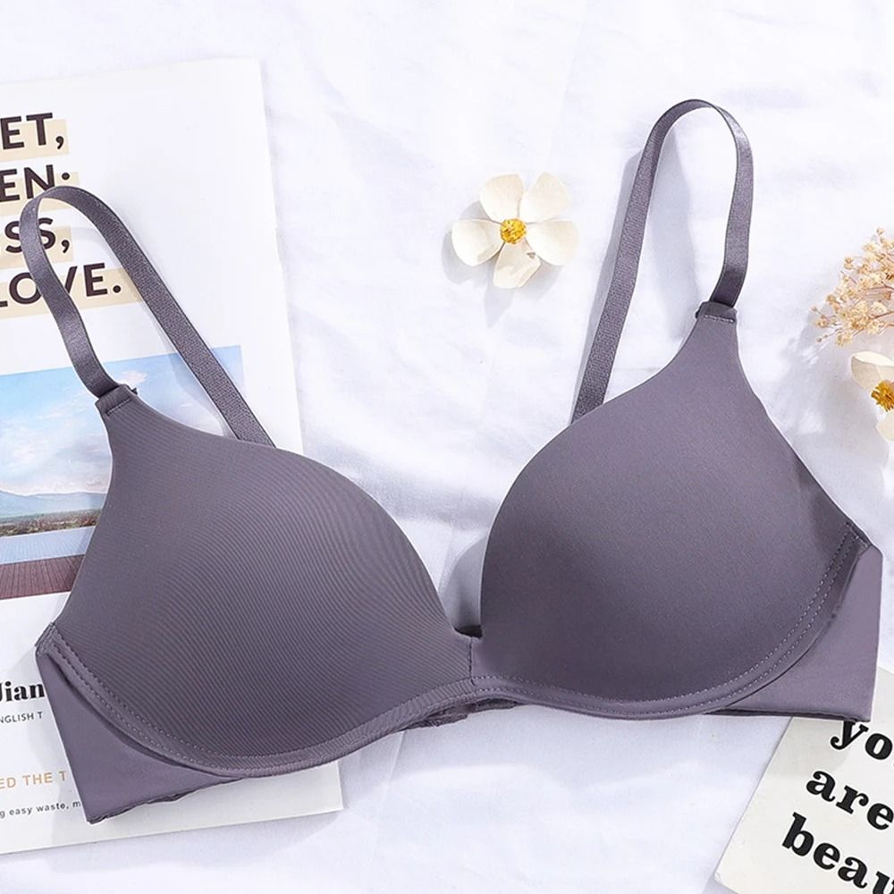 Wireless Gather Sexy Lingerie Bralette Underwear Development Stage Brassiere 8