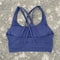 Solid Color Fitness Sport Bra Cross Back High Strength Comprehensive Training Top 9