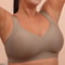 Big Breasted Sleeping Bra Wireless Gathered Plus Size Anti Sagging Yoga Vest 0