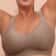Big Breasted Sleeping Bra Wireless Gathered Plus Size Anti Sagging Yoga Vest 1