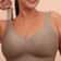 Big Breasted Sleeping Bra Wireless Gathered Plus Size Anti Sagging Yoga Vest 2