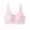 Nude Seamless OnePiece Gathered Bra Victoria Style Secret Wireless Top 6