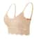 New Womens Seamless Lace Hollow Out Wireless Bralette 5