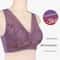 S6XL Front Zipper Sports Yoga Bra Wireless Lace Tank Top 2