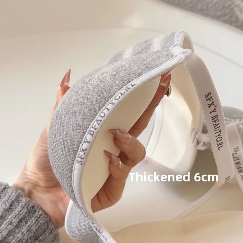 6cm Thickened PushUp Wireless Seamless Bra 1