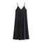 MUJER Black Slip Red Draped Backless Maxi Dress 6