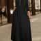 Womens Elegant Solid Long Sleeve Shirt Maxi Dress With Pockets 5