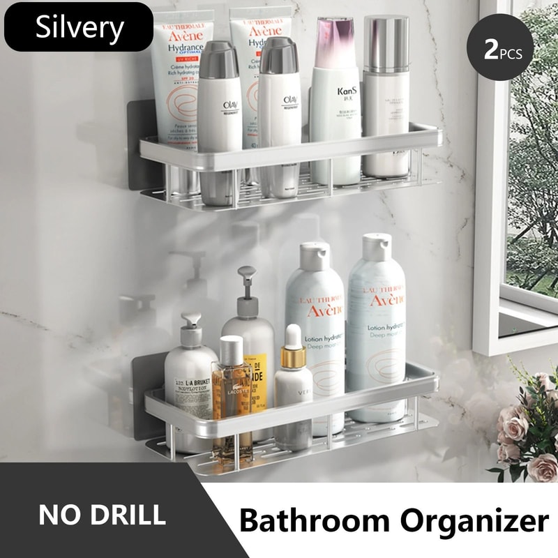 Stainless Steel AntiRust Shower Storage Rack 13