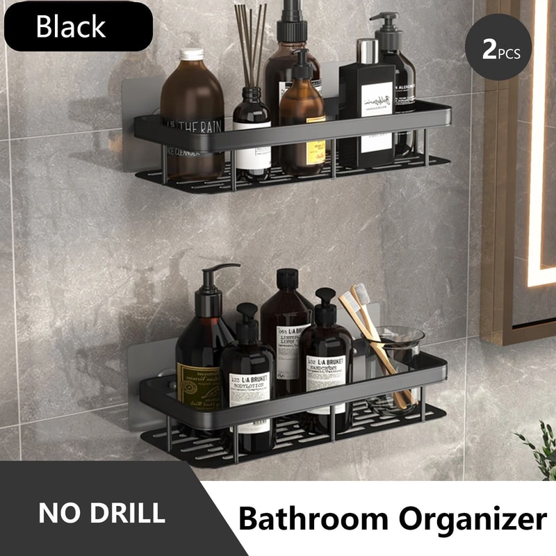 Stainless Steel AntiRust Shower Storage Rack 8