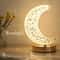 Bedroom Crystal Touch Dimming 3D Moon Lamp 0