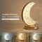 Bedroom Crystal Touch Dimming 3D Moon Lamp 1