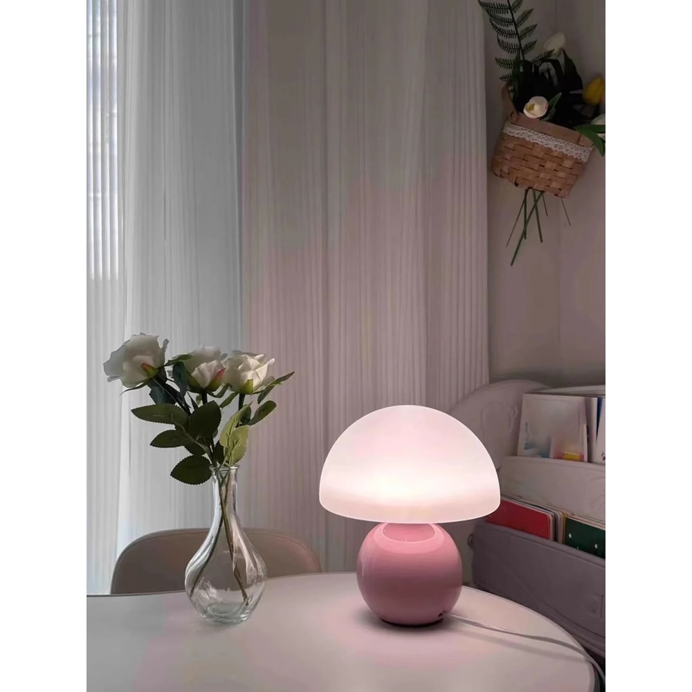 Modern USB Socket Decorative Table Lamp With Dimmable Ambient Lighting 0