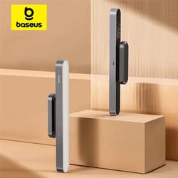 baseus magnetic stepless dimming rechargeable led desk lamp for reading and study